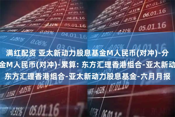 满红配资 亚太新动力股息基金M人民币(对冲)-分派,亚太新动力股息基金M人民币(对冲)-累算: 东方汇理香港组合-亚太新动力股息基金-六月月报